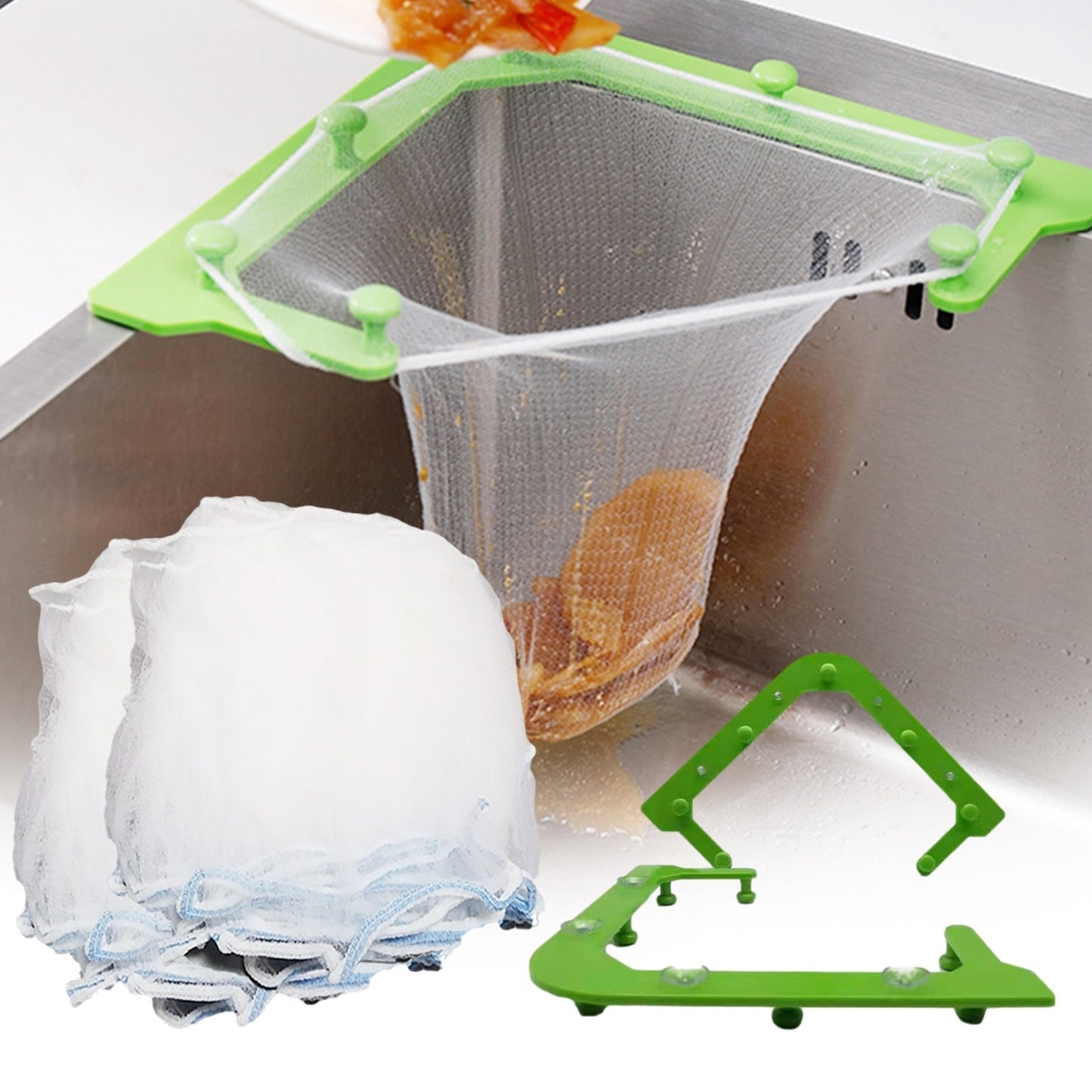 Kitchen Sink Waste Hanging Mesh Bag